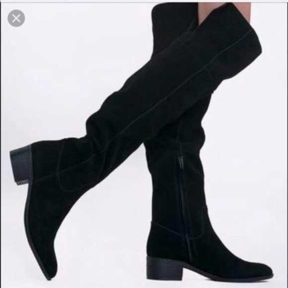 Steve Madden Shoes - Steve Madden Tyga Suede Over The Knee Boots